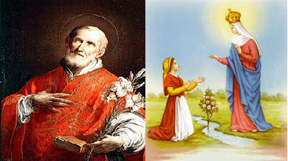 São Filipe de Neri, Santa Maria de Quito e Nossa Senhora de Caravaggio